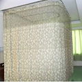 Double-side Printed Permanently flame retardant Hospital Cubicle Curtain 1