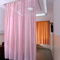 Double-side Printed Permanently flame retardant Hospital Cubicle Curtain