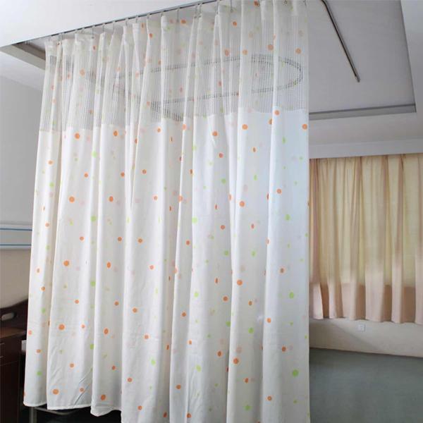 Double-side Printed Permanently flame retardant Hospital Cubicle Curtain 5