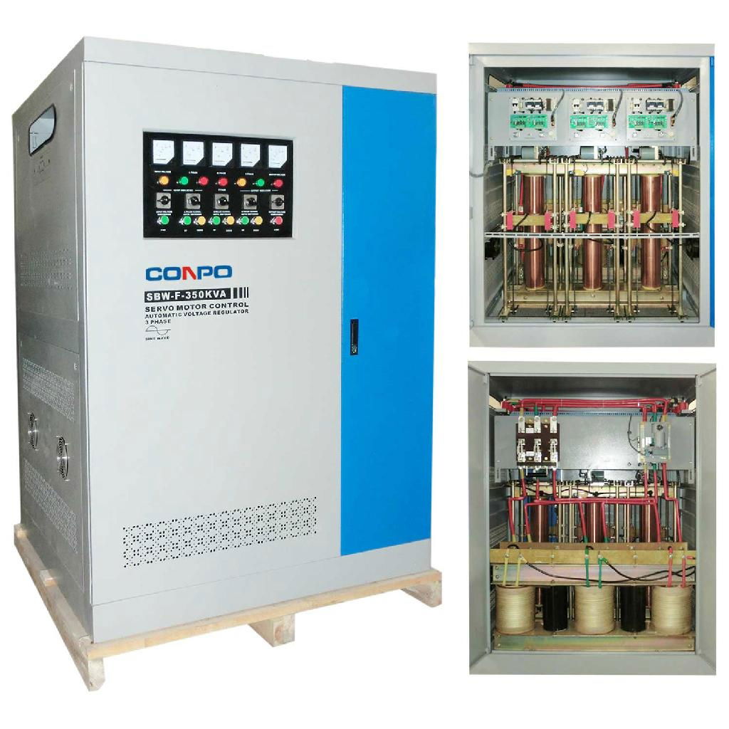 SBW-F- Split-phase regulating full Automatic Voltage Stabilizer SBW-F-500kVA