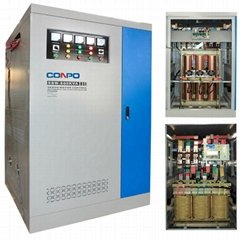 SBW series 3phas full automatic compensated Voltage stabilizer regulator