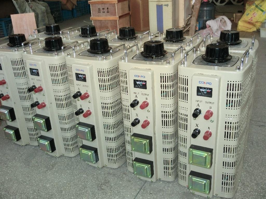 Contact Voltage stabilizer Variable Transformer 3phase 3