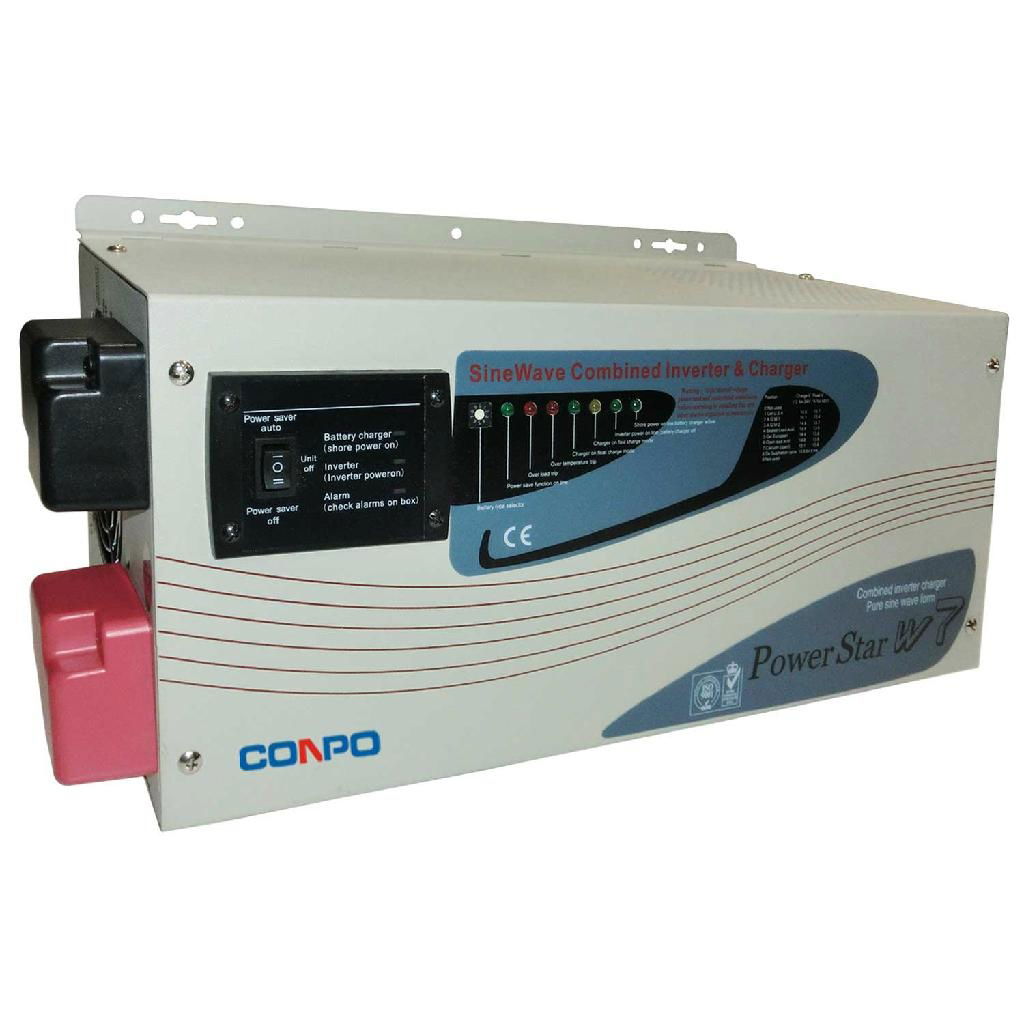 PSW7 series Pure Sine Wave Inverter with charger 5000W 2