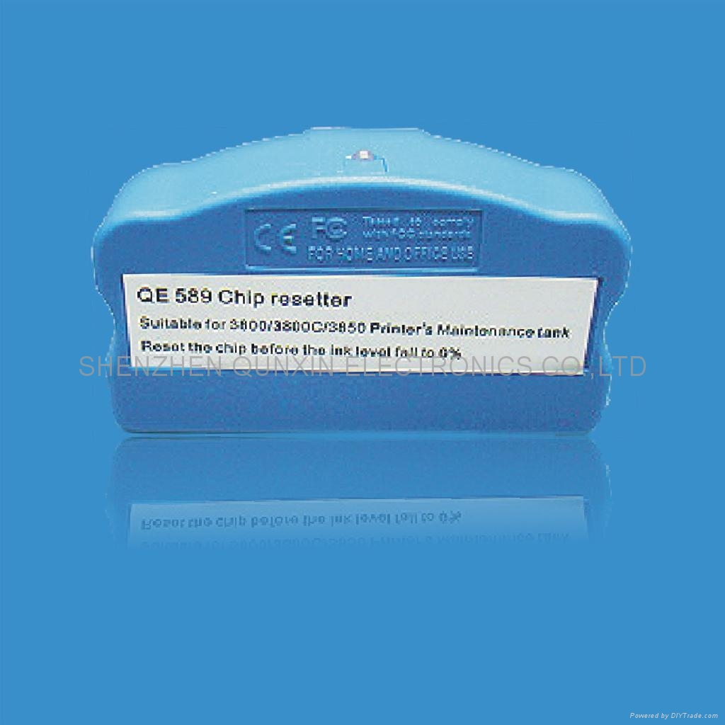 QE589 chip resetter for 3800/3850 maintenance tank QUNXIN (China