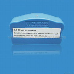 QE-589 chip resetter for 3800/3850 maintenance tank