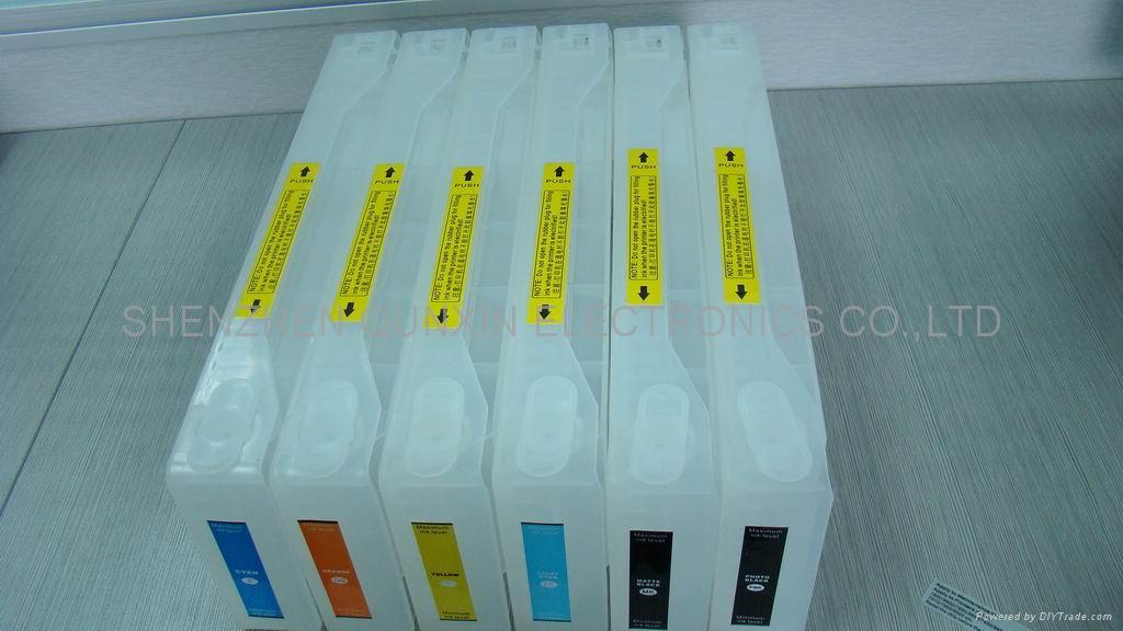 Refillable cartridge for Plotter 7890 9890 7908 9908 9700 7900 3