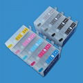 Refillable ink cartridge with ARC chip