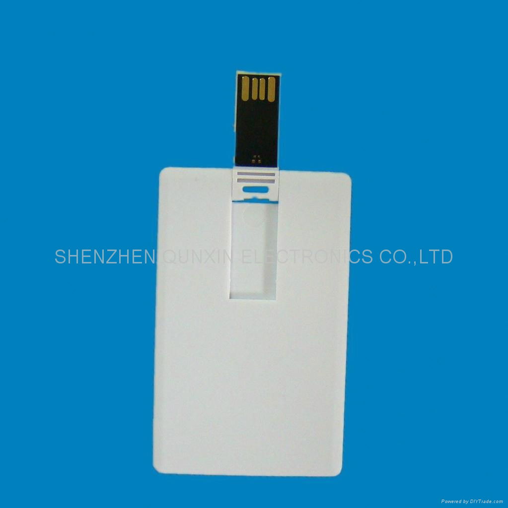 ultrathin plastic card USB flash drive 3
