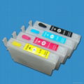 Refillable cartridge with auto reset chip for Expression home series printers