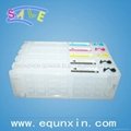 Refillable Ink Cartridge for Epson T3000/T5000/T7000 Transparent no inkbag 700ml