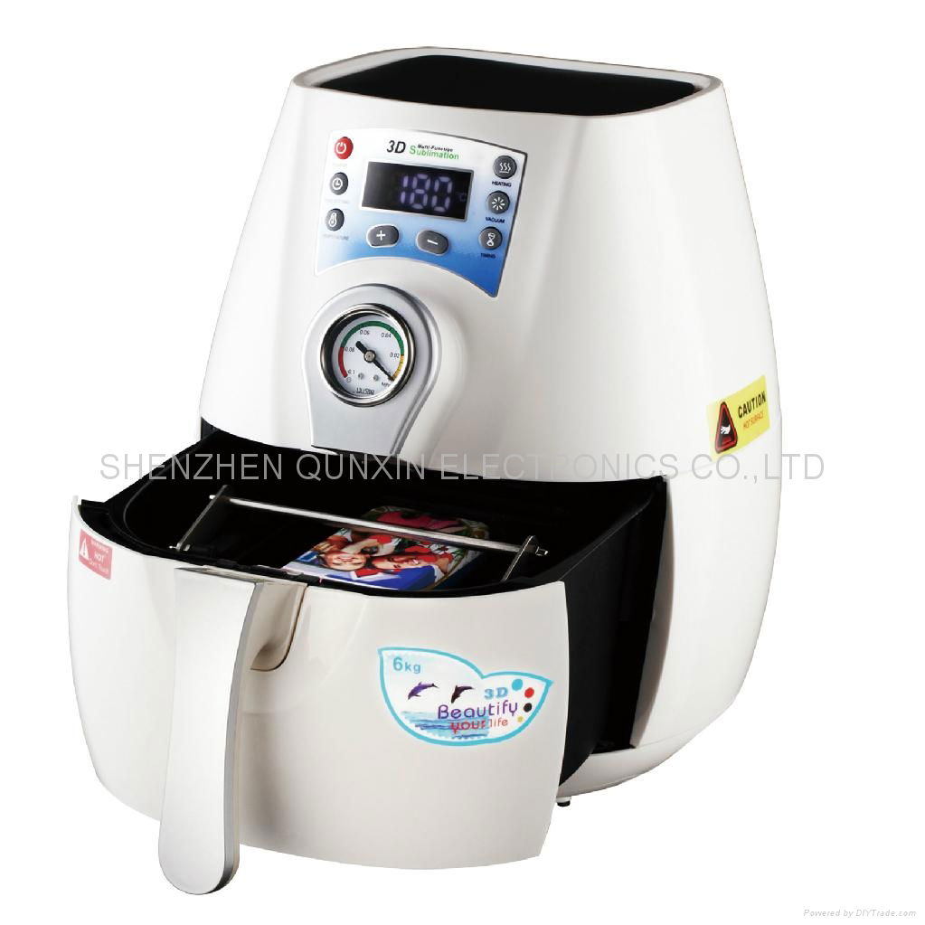 2014 new mini 3D sublimation vacuum heat press machine   3