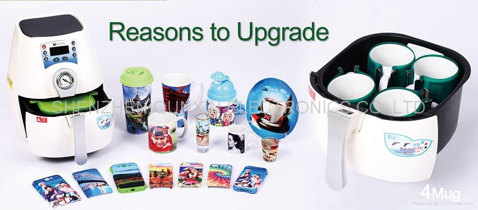 2014 new mini 3D sublimation vacuum heat press machine   5