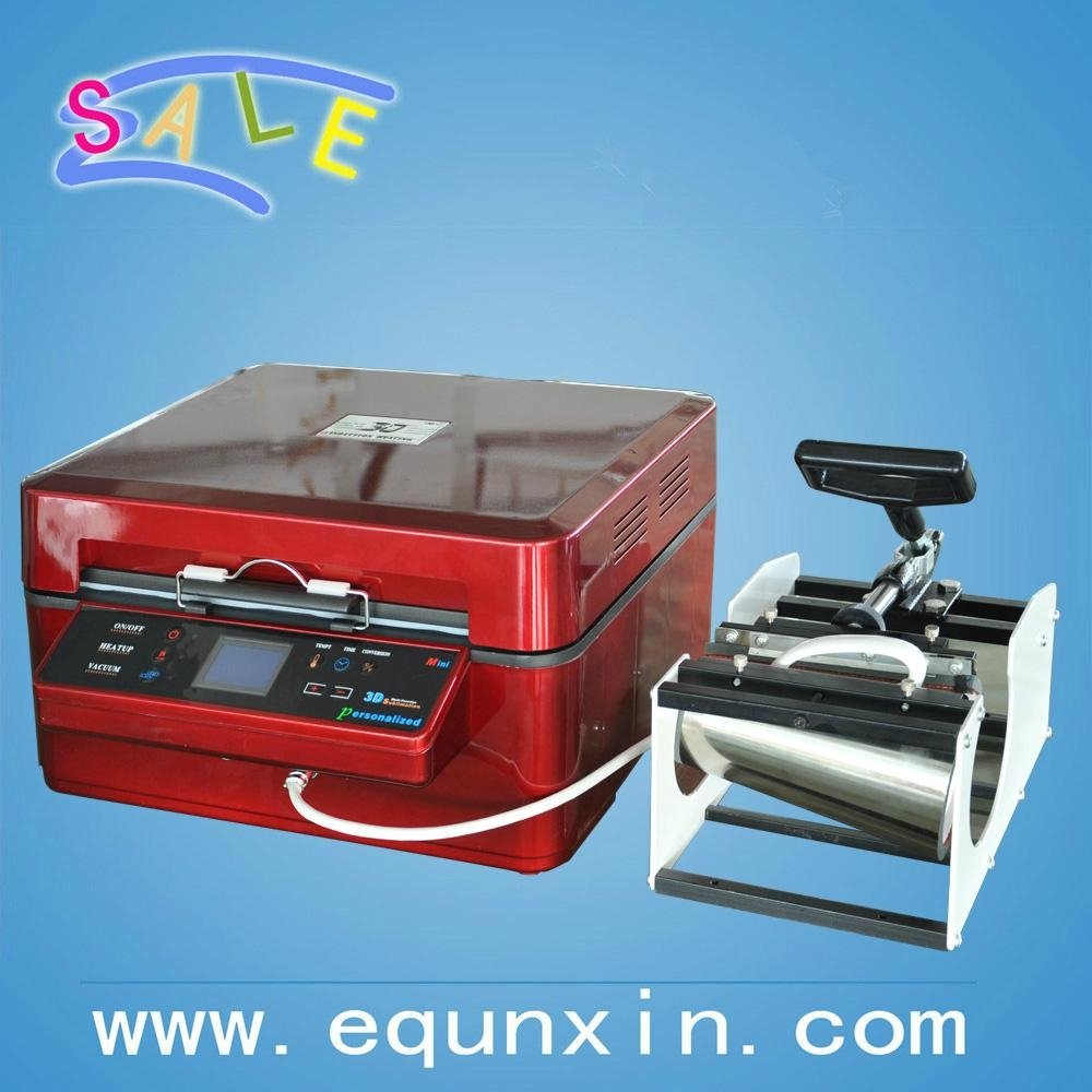 New mini 3D sublimation vacuum machine for phone cases and mugs 2