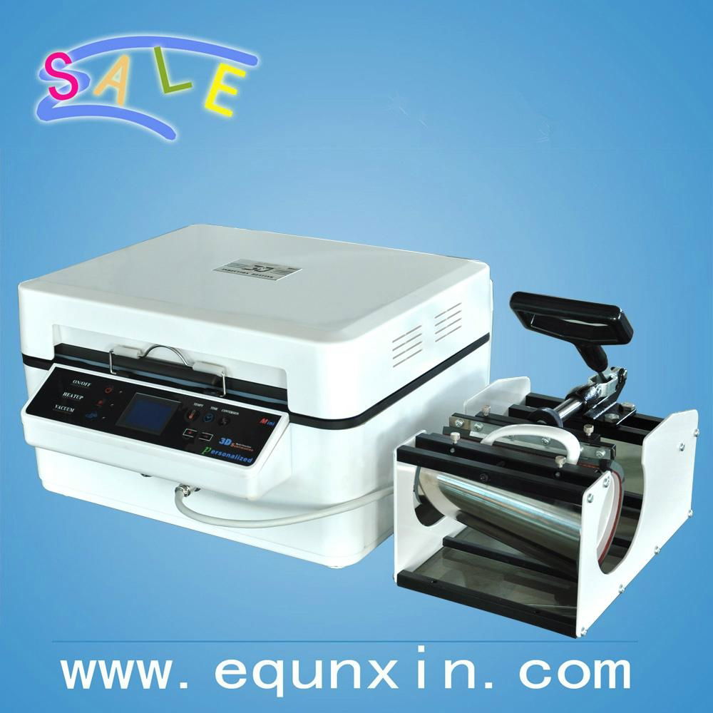 New mini 3D sublimation vacuum machine for phone cases and mugs 3