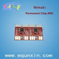 permanent chip for Mimaki JV300 SS21 SB53 ARC chip solvent ink  cartridge chip