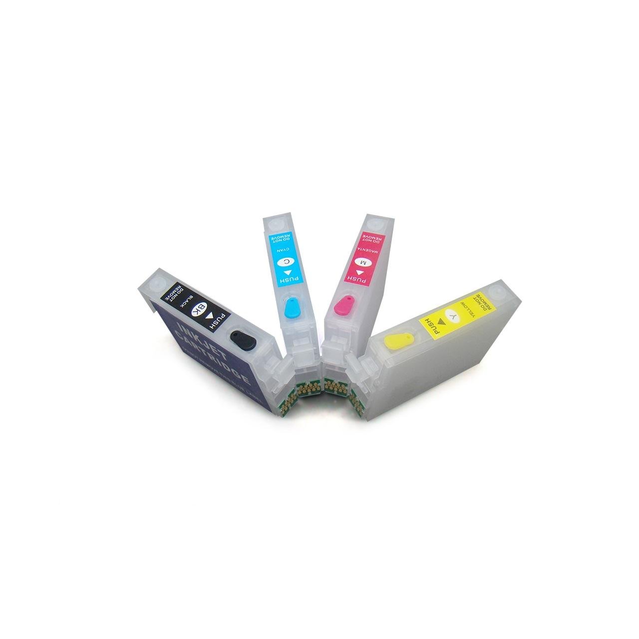 604 Refillable cartridges for XP-2200 XP-3200 XP-4200 WF-2910DWF WF-2950DWF 2