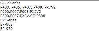 WF-C869RDTWF (RIPS) PX-M7070FX 打印機無芯片方案刷機碼 3