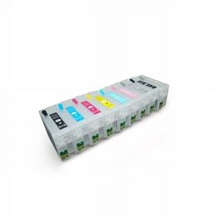 Empty Refillable Ink Cartridges with resettable chip For Epson SC P600 P800 P400