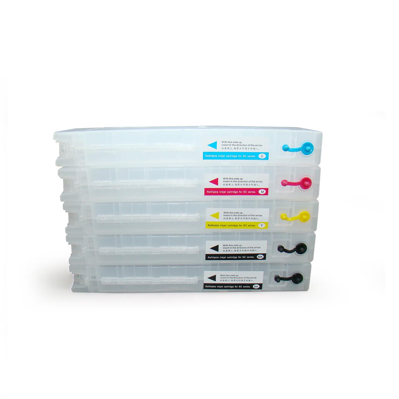 Refillable cartridges with chip for EPSON SC T3000 T5000 T7000 T3200 T5200 T7200 3