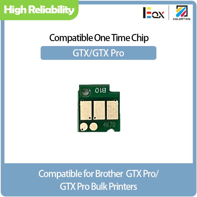Cartridge Chip Compatible for Brother GTX / GTX pro / GTX pro Bulk Printers chip