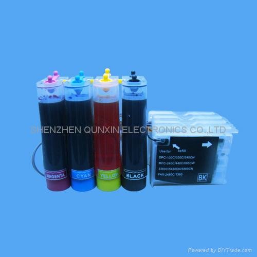 Normal Size Refill Ink Cartridge for LC38/16/61/970/980/67/1100 2