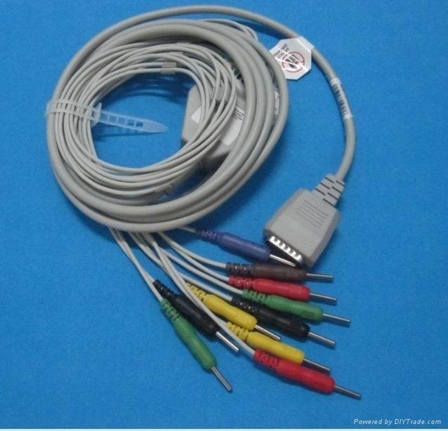 Nihon Kohden EKG cable