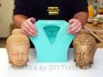 Rockery fountain religious sculpture special mold silicone 3