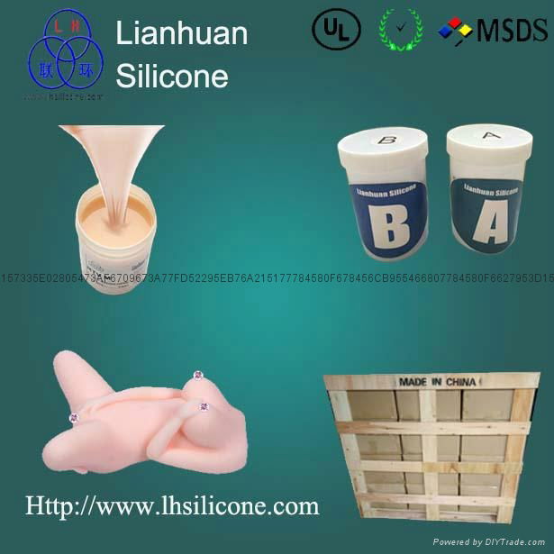 Lifecasting liquid Silicone material silicone gel