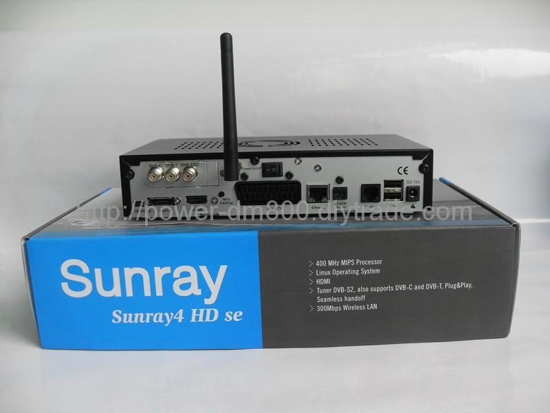 sunray4 800hd se satellite receiver 2