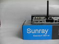 2013 hot sim a8p sunray 4 800hd se triple tuner receiver 3