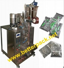 screw counting packaging machine hardware pack machine