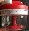 Brieftons Manual Food Chopper: Compact & Powerful Hand Held Vegetable Chopper 