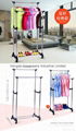 Folding Laundry Hanger Clothes Drying Rack Outdoor Clothes Airer 5