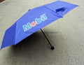 折叠广告伞 防风折叠雨伞 广告雨伞