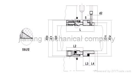 JL59U&58U mechanical seals 3