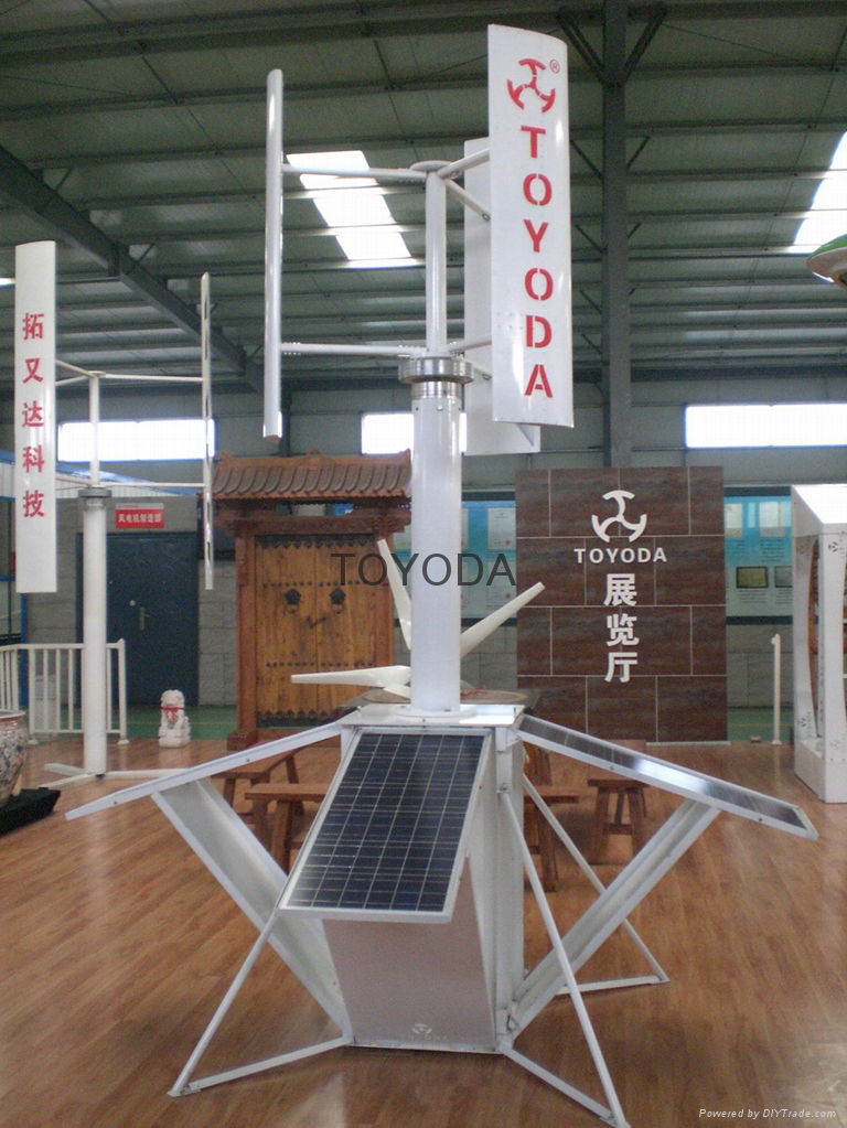 portable wind-solar hybrid power supply system: