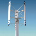 1KW vertical axis wind turbine from