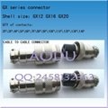 substitute TW PLT series GX12 RS765 16M connector 5