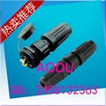 Z108 waterproof connector used on LED display screen