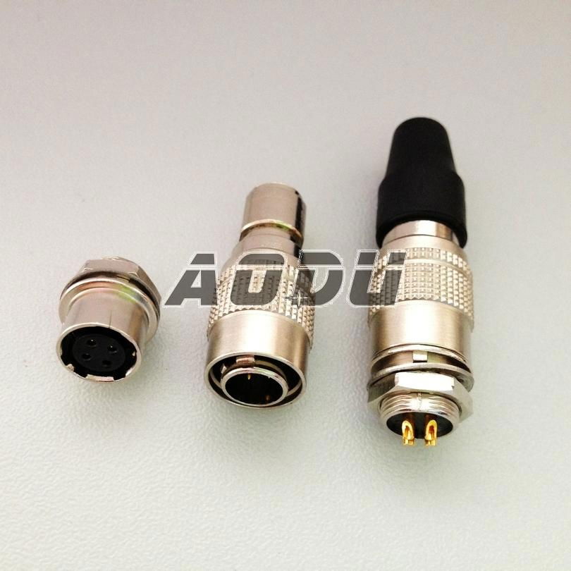 Hirose connector push-pull HR10 series CCD camera connector