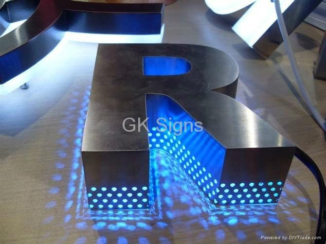 Lit up Acrylic Luminous Letters all styles available