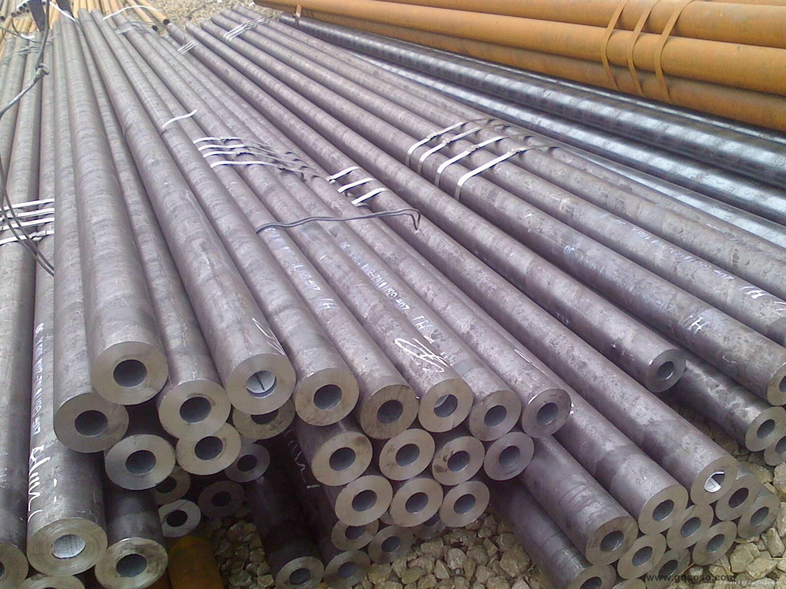 hot rolled seamless steel pipe 16Mn 27SiMn 5