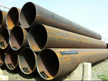 SS400 round welded pipe 