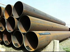 SS400 round welded pipe 