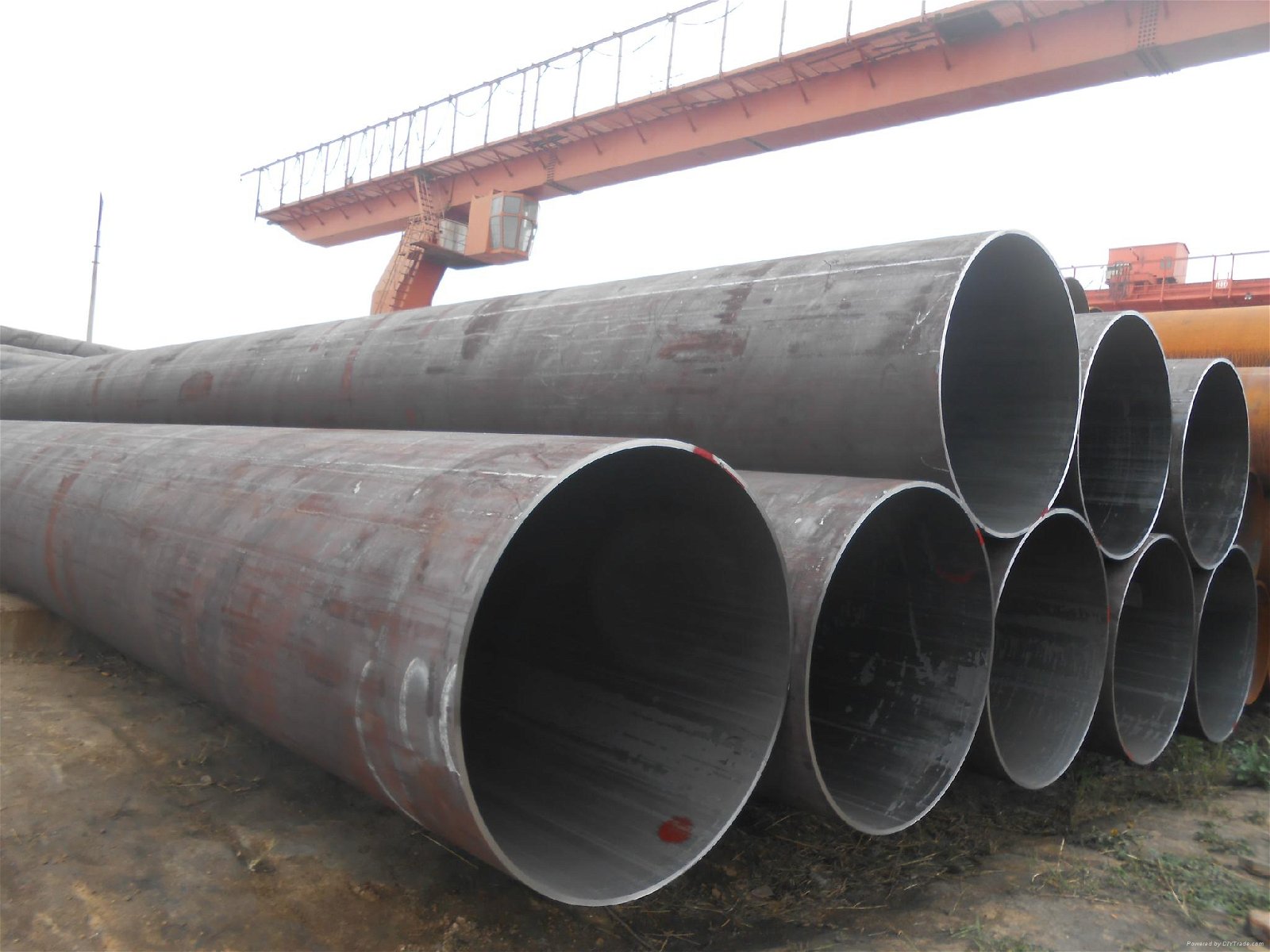 SS400 round welded pipe  2