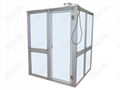 Full Transparent interpreter booths for 2 persons