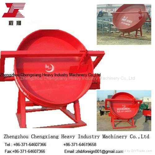 Pan granulator of fertilizer equipment  4