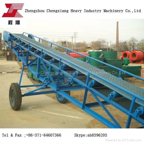 Conveyor belt for fertilizer equipment 