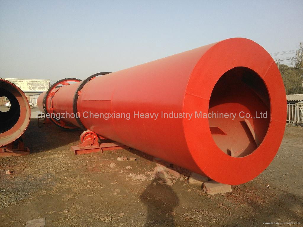 Rotary drum dryer of fertilizer equipment 4