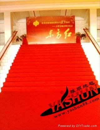 婚庆舞台红地毯 5